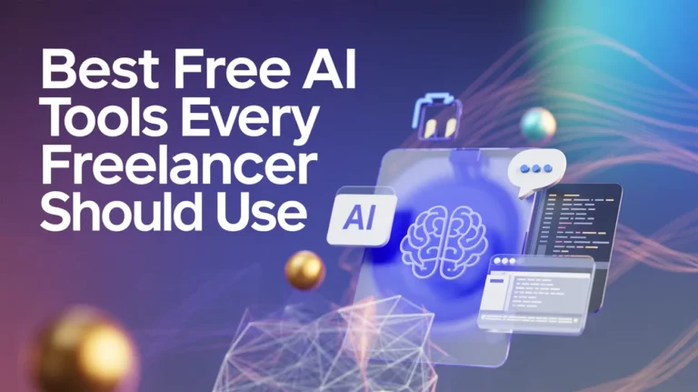 Free AI Tools Every Freelancer Should Use to Multiply Productivity and Earnings