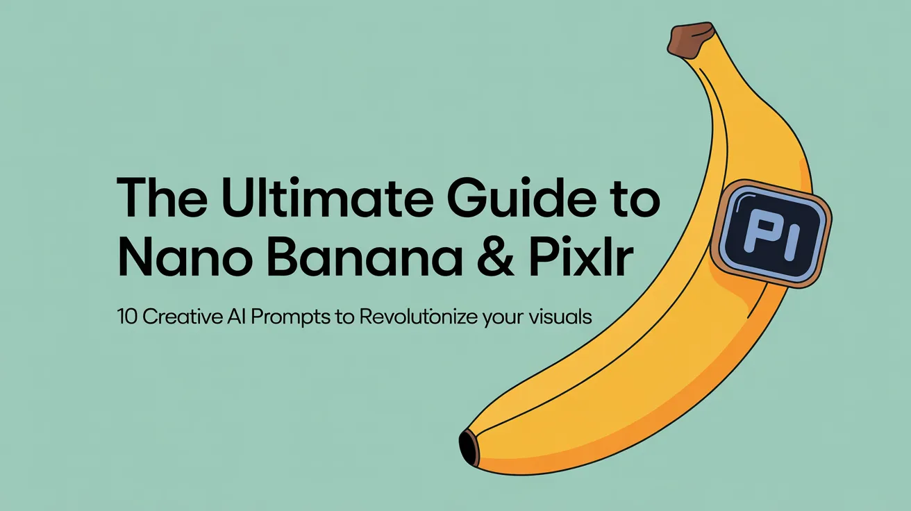Nano Banana Pixlr AI prompts for creative image generation