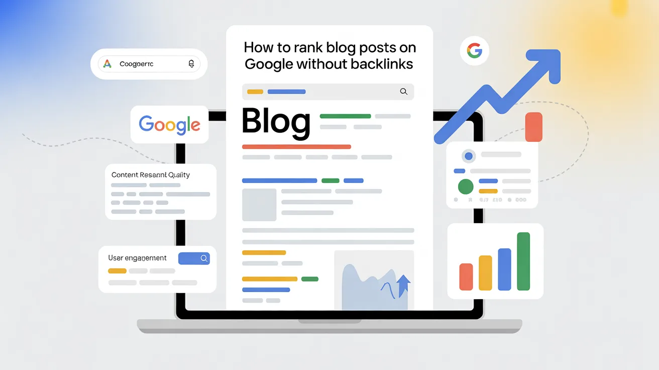 Discover proven strategies to rank on Google without backlinks. Learn E-E-A-T, topical authority, semantic SEO & AI Overview optimization for sustainable rankings.