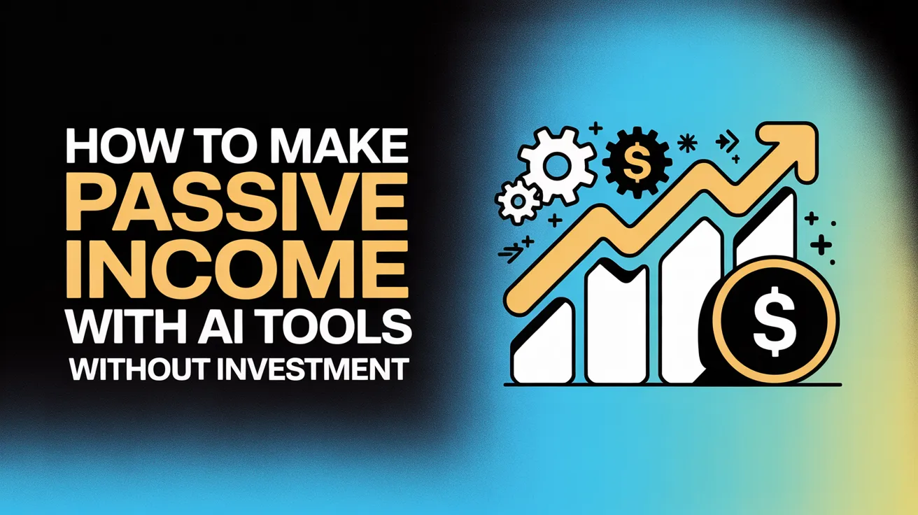 Discover proven strategies to generate passive income using free AI tools. Learn how to build automated income streams with zero upfront investment using the latest AI technologies.