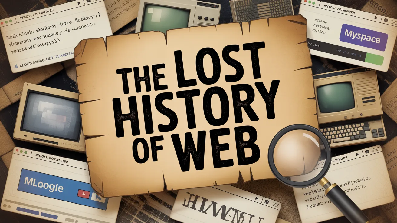 The lost history of the web timeline and evolution