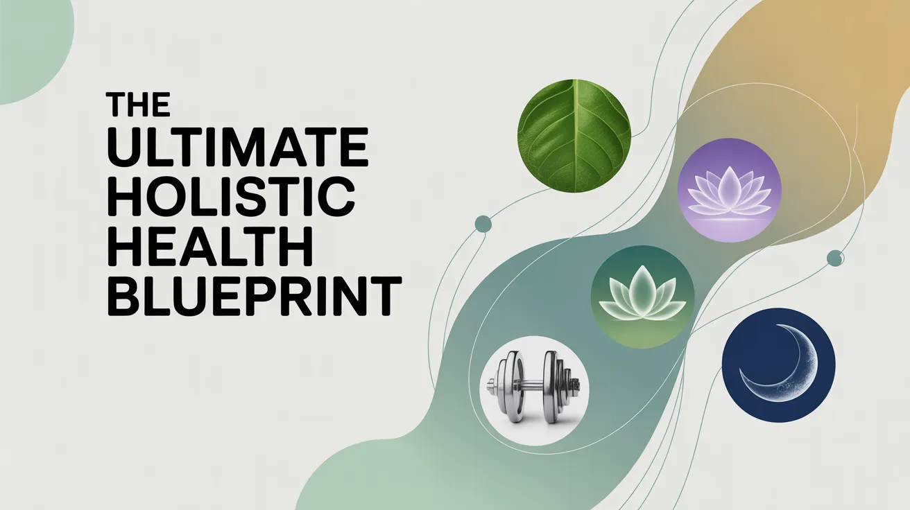 Ultimate holistic health blueprint for mind body wellness