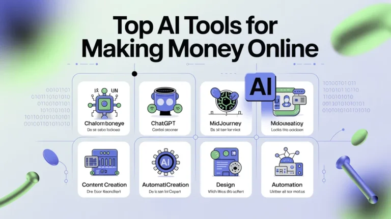 Explore the best AI tools to automate tasks, create content, and increase online income. Practical strategies for monetizing AI effectively.
