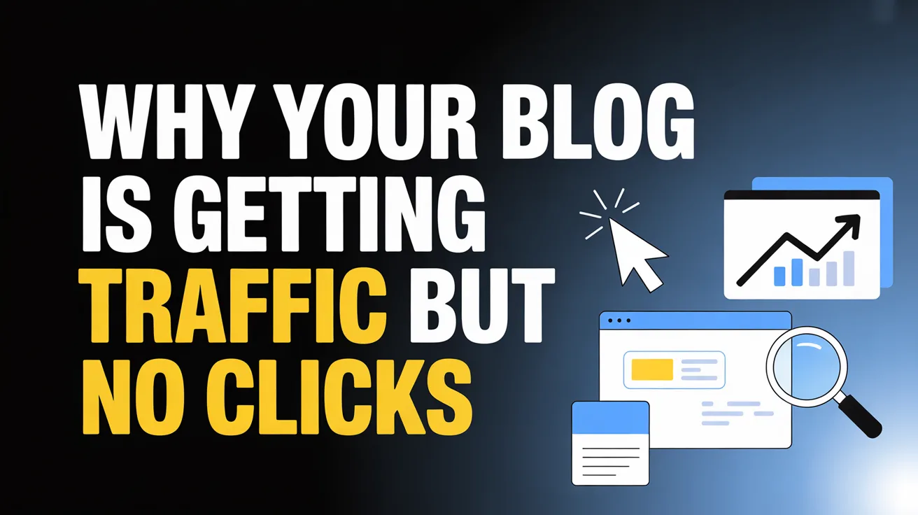 Getting impressions but no clicks? Learn proven strategies to fix low CTR, optimize titles, and triple your organic click-through rate today.